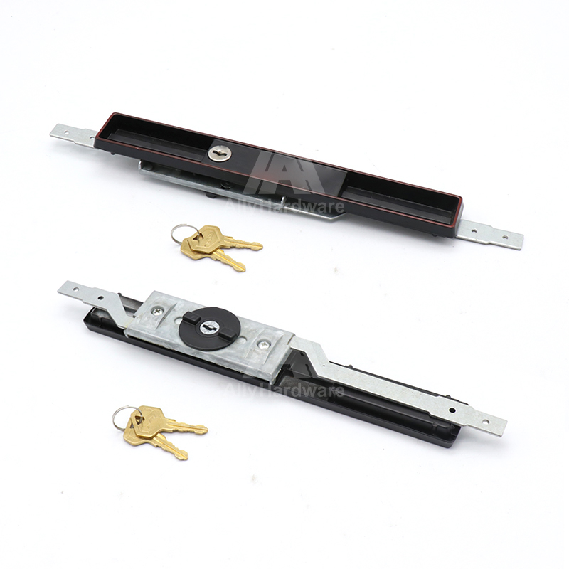 LB-Garage Door Lock-3 Zinc Alloy Rod Control Lock Key Unlock Garage Lock