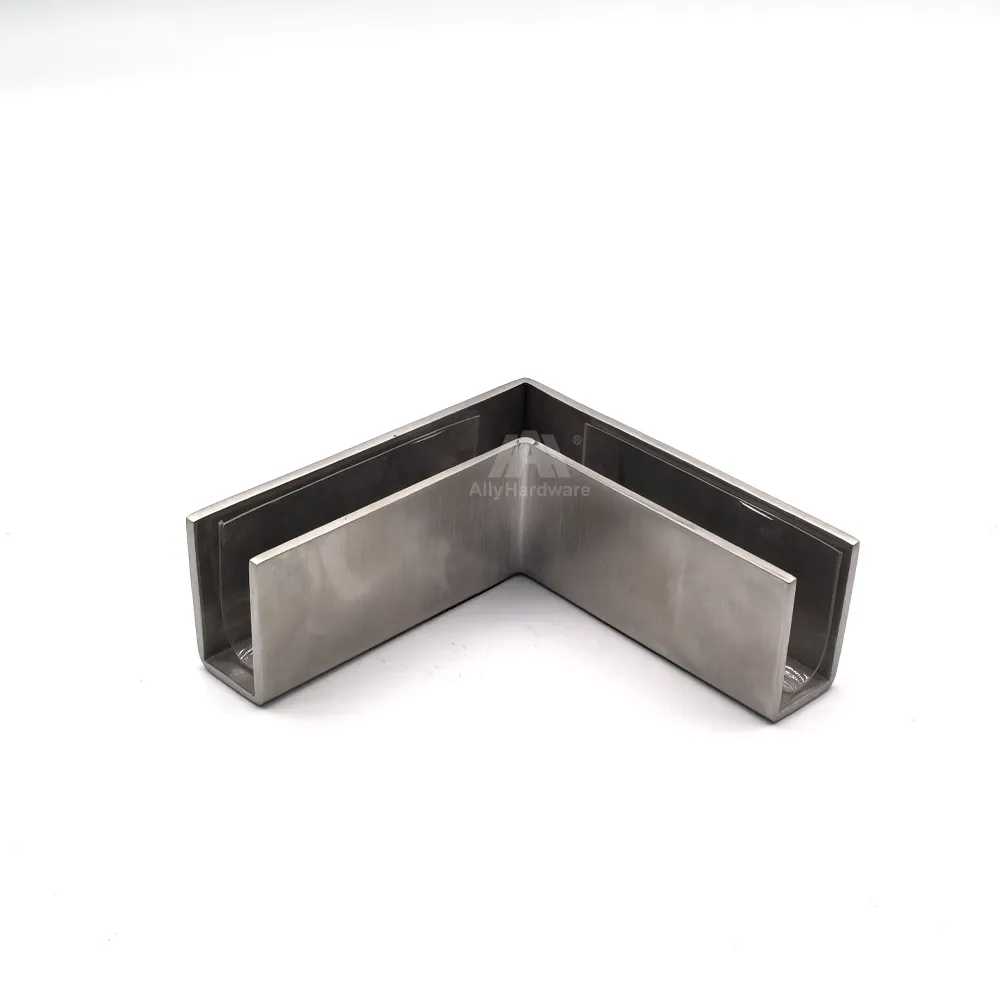 SH-230 Stainless Steel 316 Glass railing Bathroom Metal Durable Glass Corner Connector
