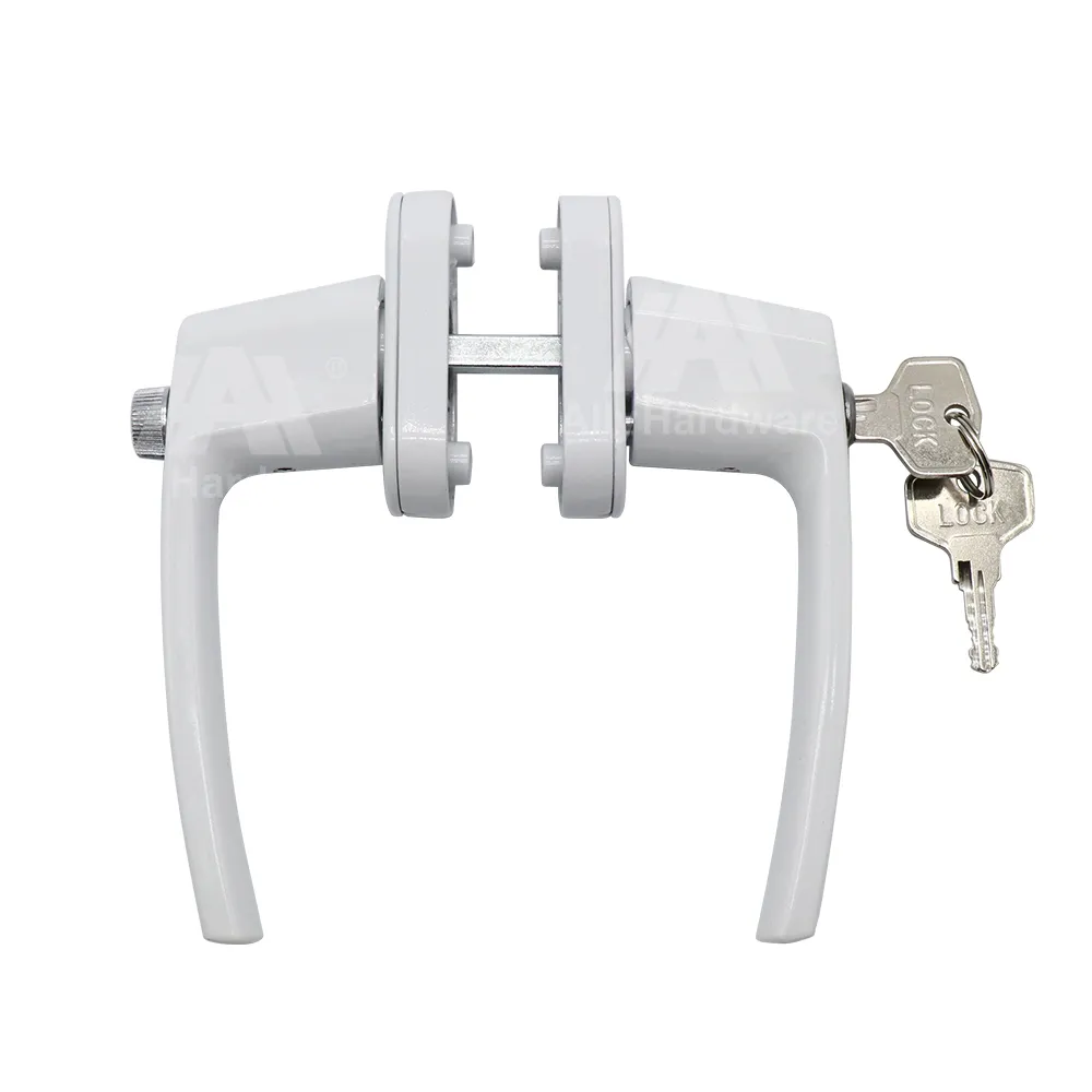 WH-39-2 Modern Pvc Window Handle Hardware Accessories  Aluminum Alloy Window Door Handle with Key